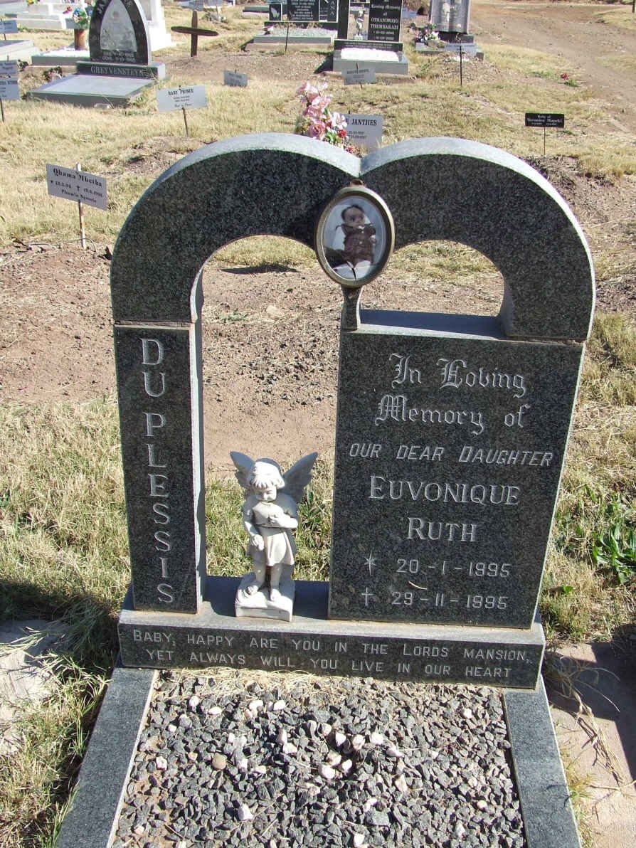 PLESSIS Euvonique Ruth, du 1995-1995