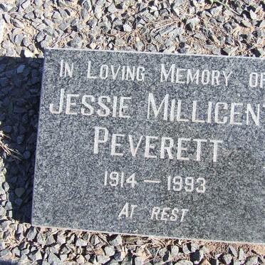 PEVERETT Alice Jean 1911-1964 :: PEVERETT Jessie Millicent 1914-1993