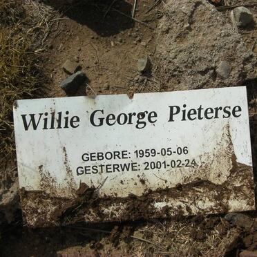PIETERSE Willie George 1959-2001