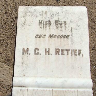 RETIEF M.C.H.