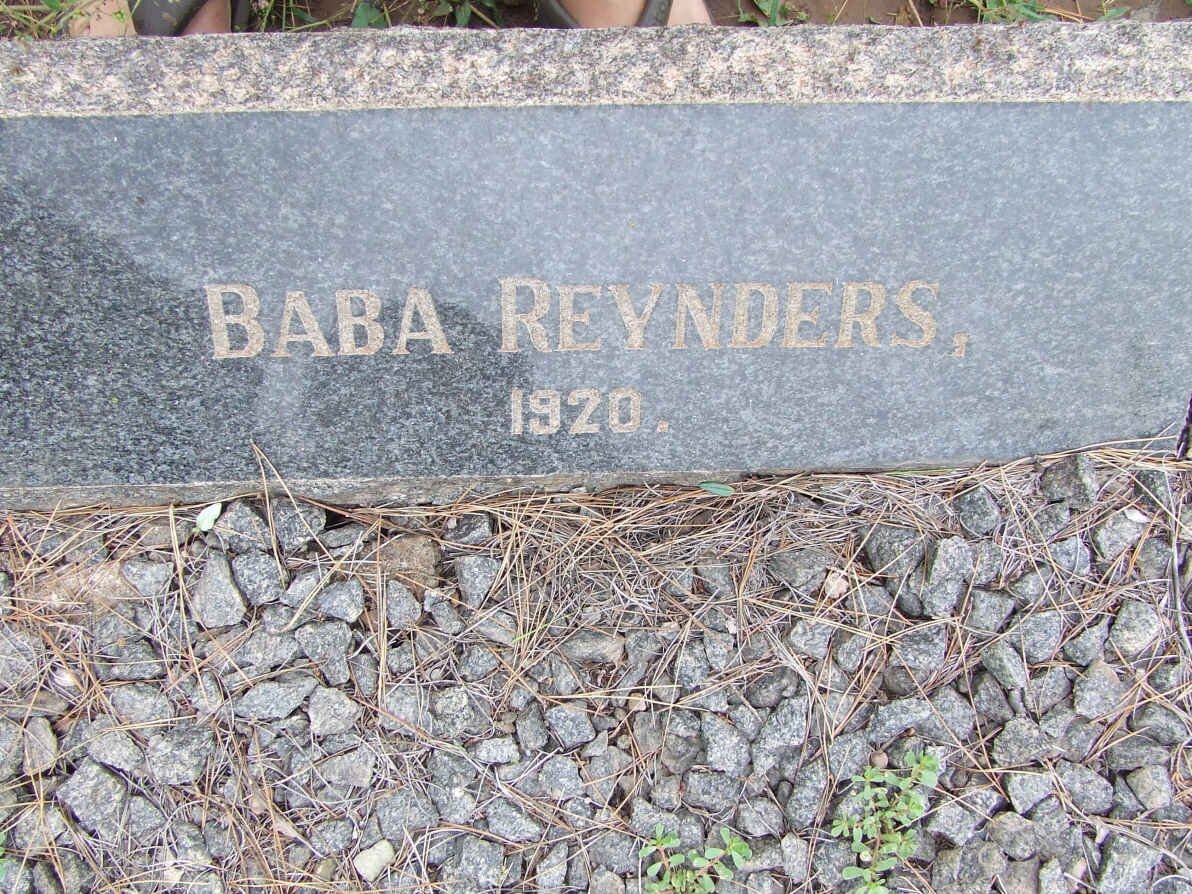 REYNDERS Baba -1920