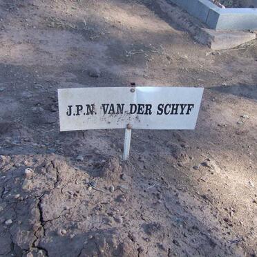 SCHYF J.P.N., van der