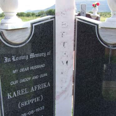 SEPTEMBER Karel Afrika 1933-1999
