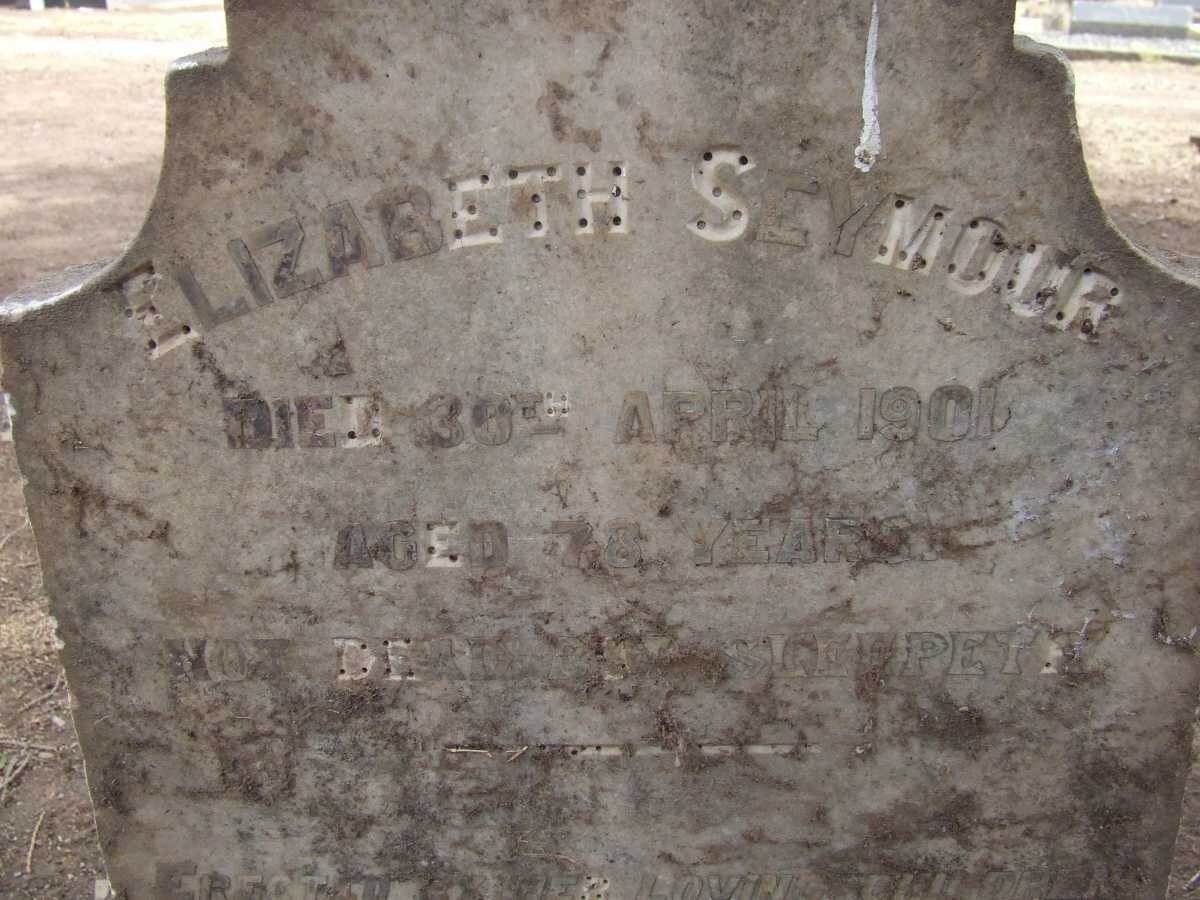 SEYMOOR Elizabeth -1901