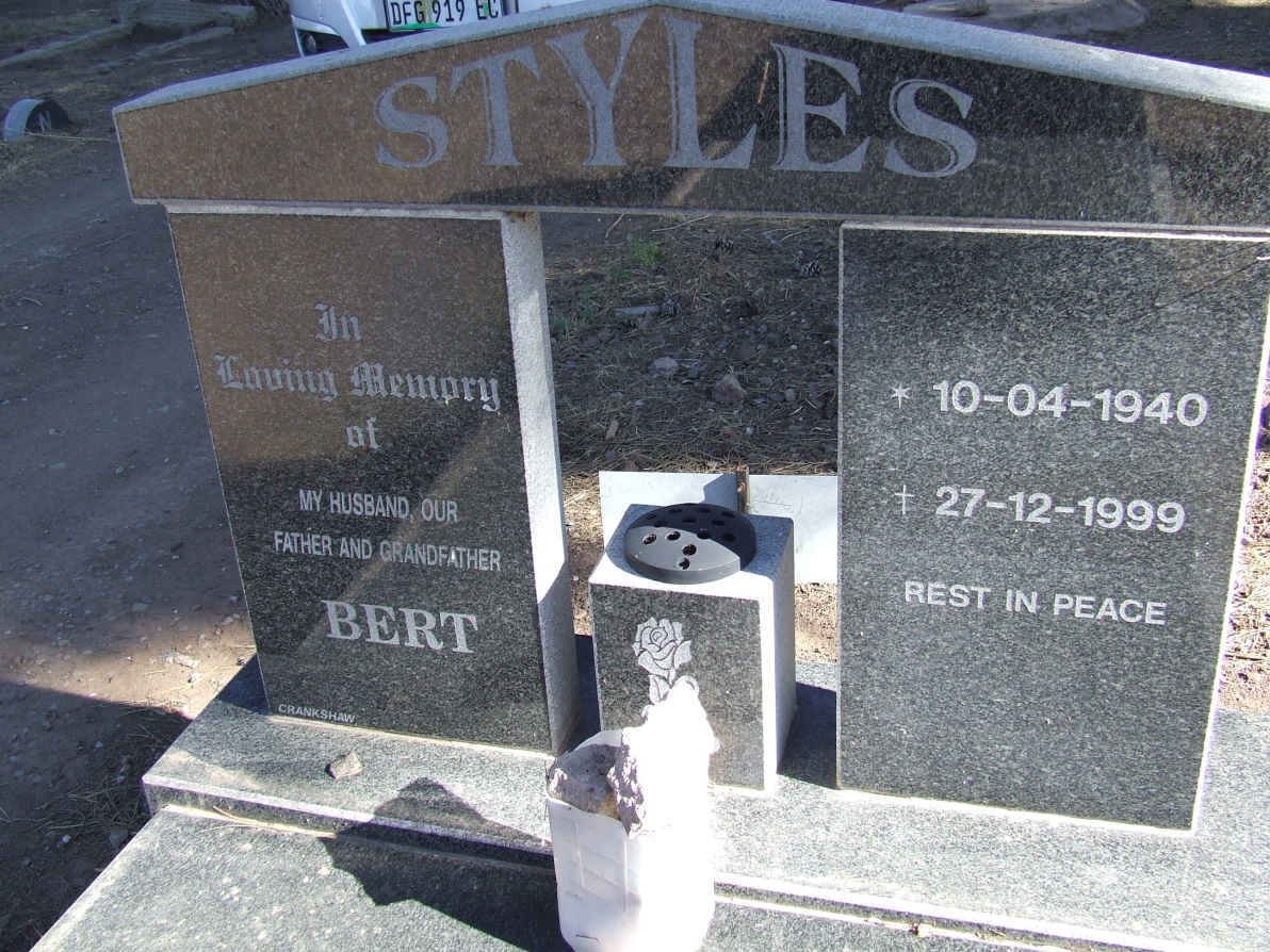 STYLES Bert 1940-1999