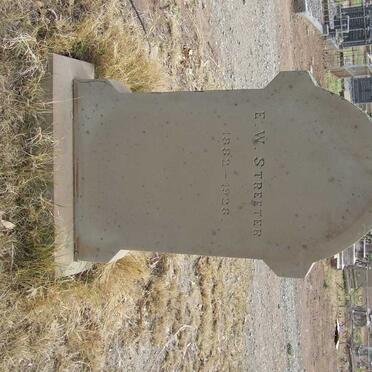 STREETER E.W. 1882-1928