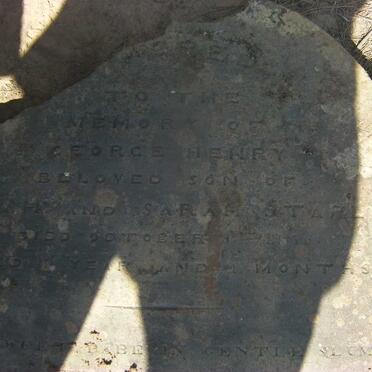 STAPLES George Henry -1856