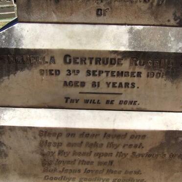 SMITH Petronella Gertrude Rosena -1901