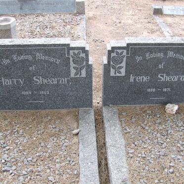 SHEARAR Harry 1884-1953 &amp; Irene 1888-1971