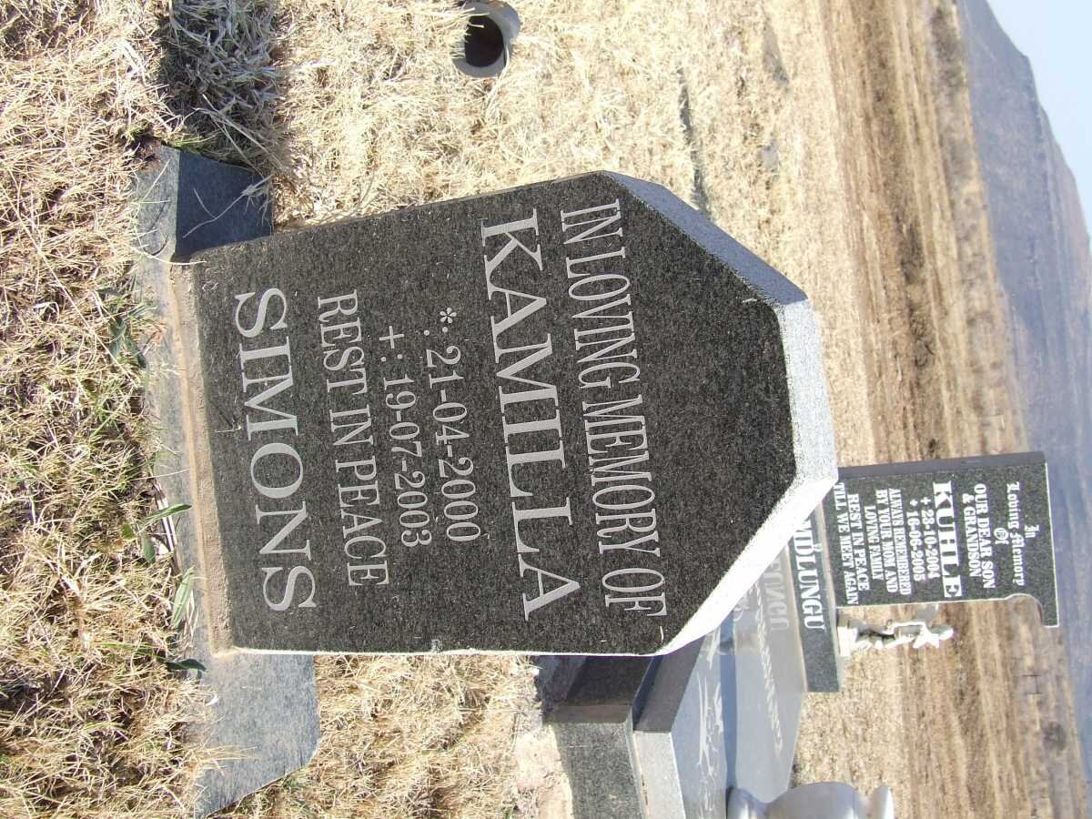 SIMONS Kamilla 2000-2003