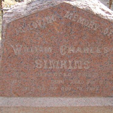 SIMKINS William Charles -1899