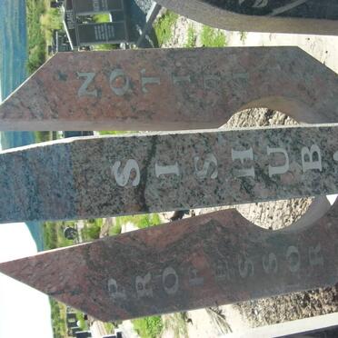 SISHUBA Mthuthuzeli Rufus 1922-1991 &amp; Nomthandazo Mercy RALANE 1926-2004