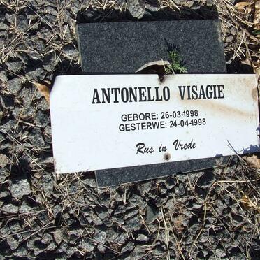 VISAGIE Antonello 1998-1998