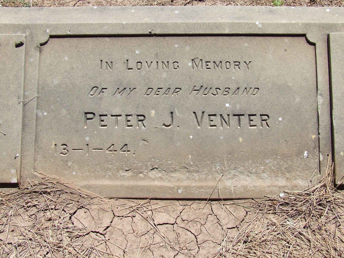 VENTER Peter J. -1944
