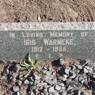 WARNEKE Iris 1912-1955