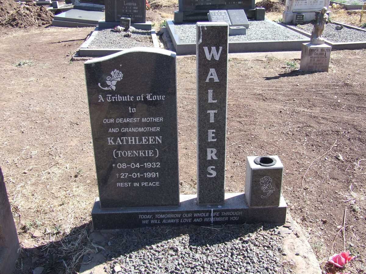 WALTERS Kathleen 1932-1991