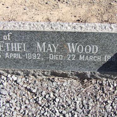 WOOD Ethel May 1892-1987