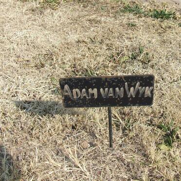 WYK Adam, van