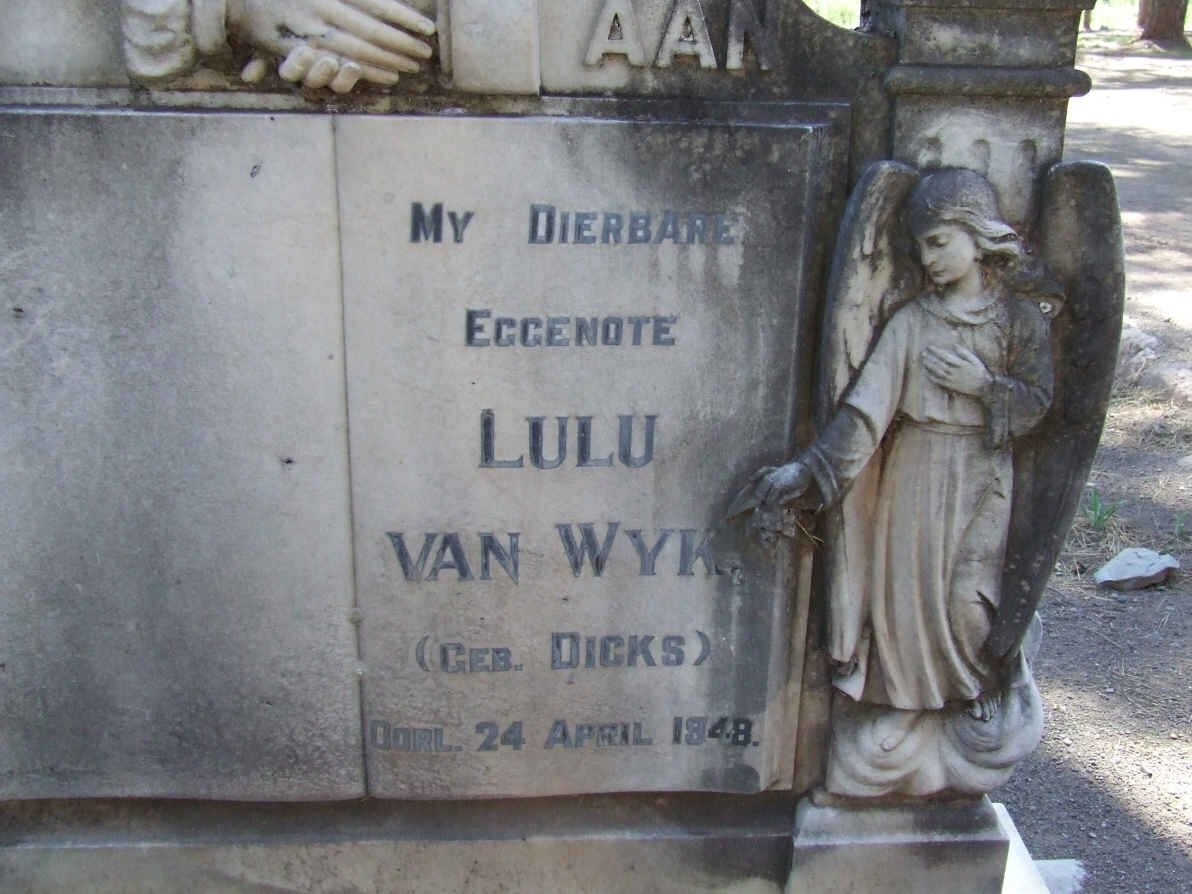 WYK Lulu, van nee DICKS -1948