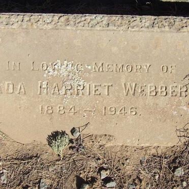 WEBBER Ada Harriet 1884-1946