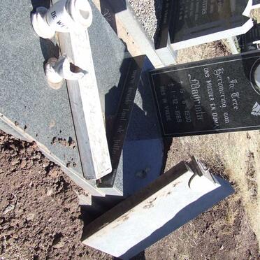 WET Isaac, de 1929-1995 &amp; Magrieta 1930-1989