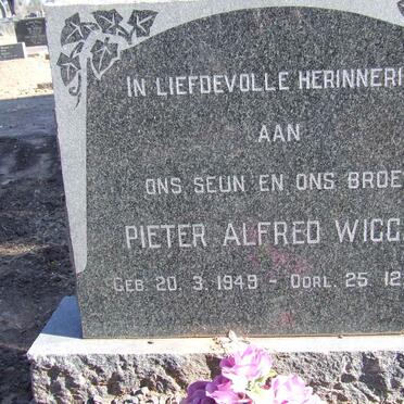 WIGGILL Pieter Alfred 1949-1968