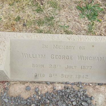 WINGHAM William George 1877-1942 &amp; Mary Eugenia EDWARDS 1882-1979