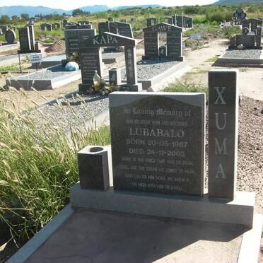 XUMA Lubabalo 1987-2003