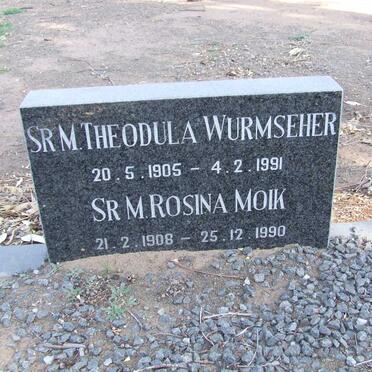 WURMSEHER Theodula 1905-1991 :: MOIK Rosina 1908-1990