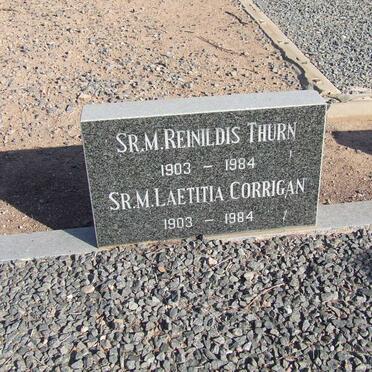 THURN Reinildis 1903-1984 :: CORRIGAN Laetitia 1903-1984