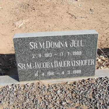JELL Domina 1913-1988 :: DAUFRATSHOFER Jacoba 1916-1988