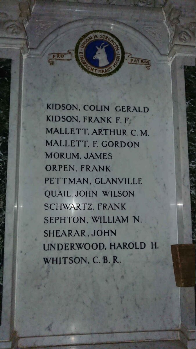 4. WORLD WAR I MEMORIAL 1914-1918