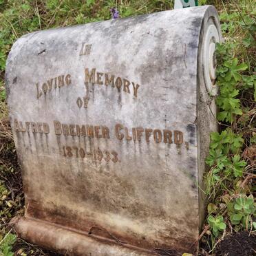 CLIFFORD Alfred Bremmer 1870-1933