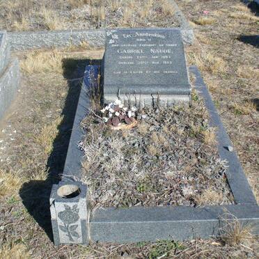 NAUDE Gabriel 1887-1953