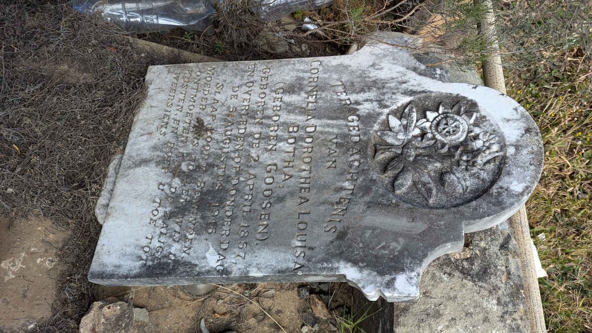 BOTHA Cornelia Dorothea Louisa nee GOOSEN 1857-1915