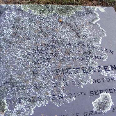 PIETERZEN P.J. 1815-1885
