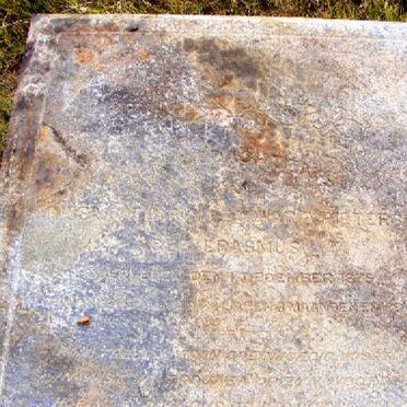 PIETERSEN ? Catharina Zacharia nee ERASMUS -1875