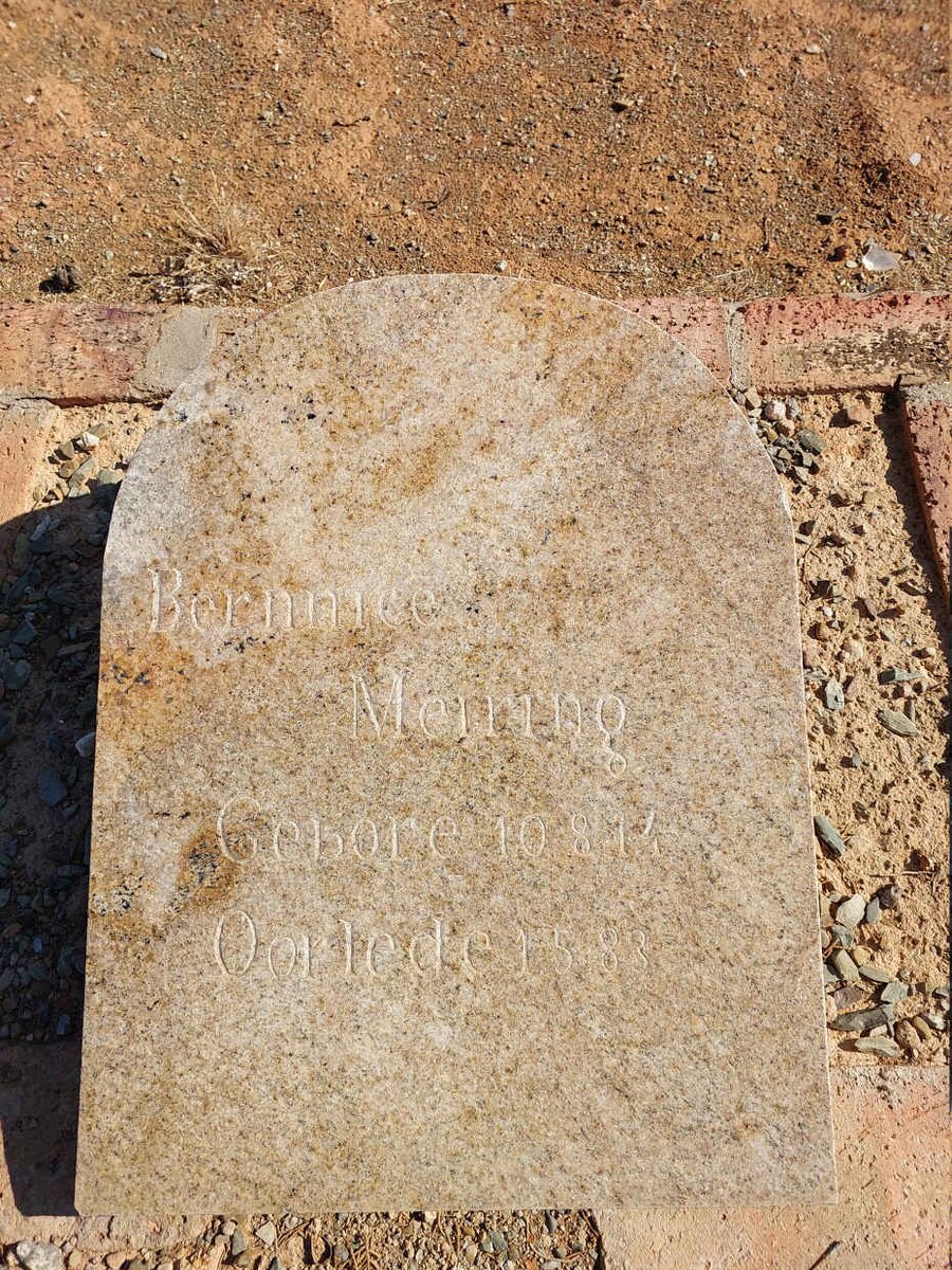 MEIRING Bernnice ?-1983