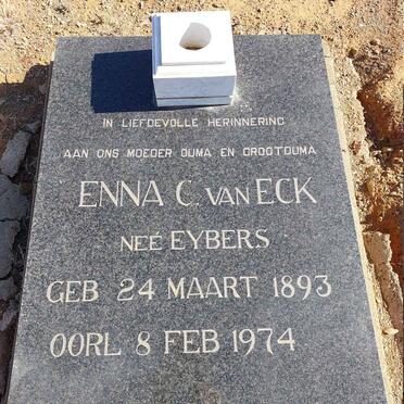 ECK Enna C.,van nee EYBERS 1893-1974