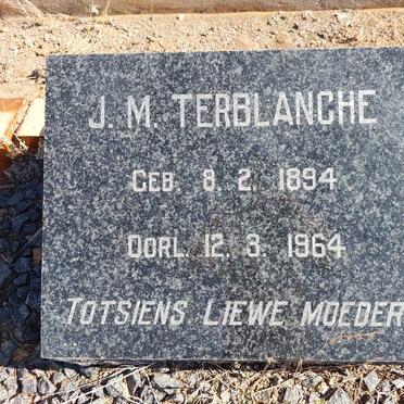 TERBLANCHE J.M. 1894-1964
