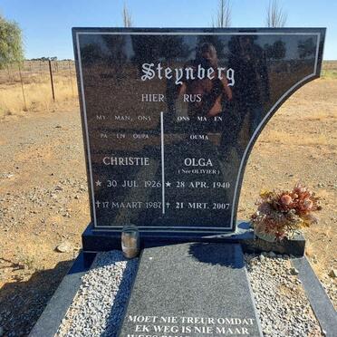 STEYNBERG Christie 1926-1987 &amp; Olga OLIVIER 1940-2007
