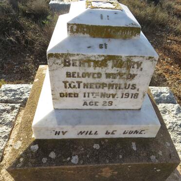 THEOPHILUS Bertha Mary -1918