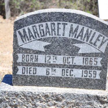 MANLEY Margaret 1865-1959