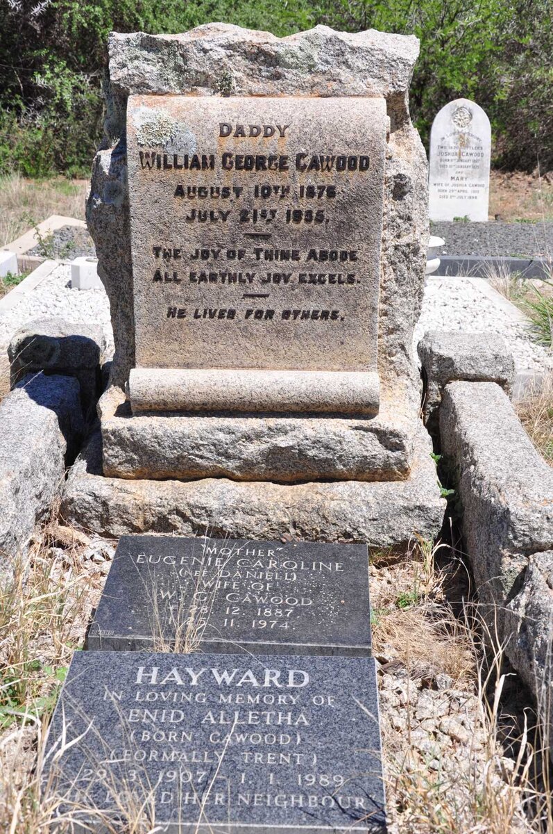 CAWOOD :: DANIELL :: TRENT :: HAYWARD