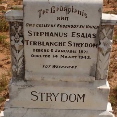 STRYDOM Stephanus Esaias Terblanche 1871-1943