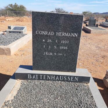 BATTENHAUSSEN Conrad Hermann 1937-1996