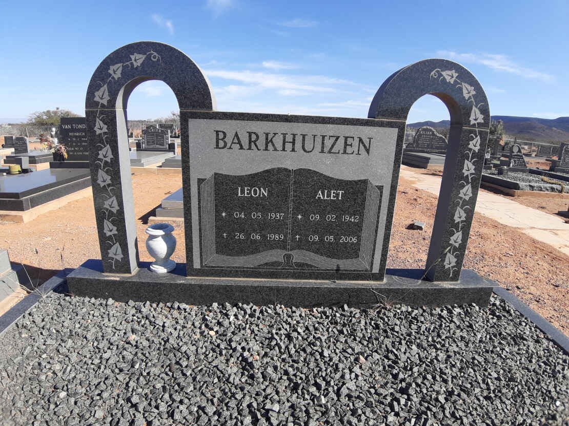 BARKHUIZEN Leon 1937-1989 &amp; Alet 1942-2006
