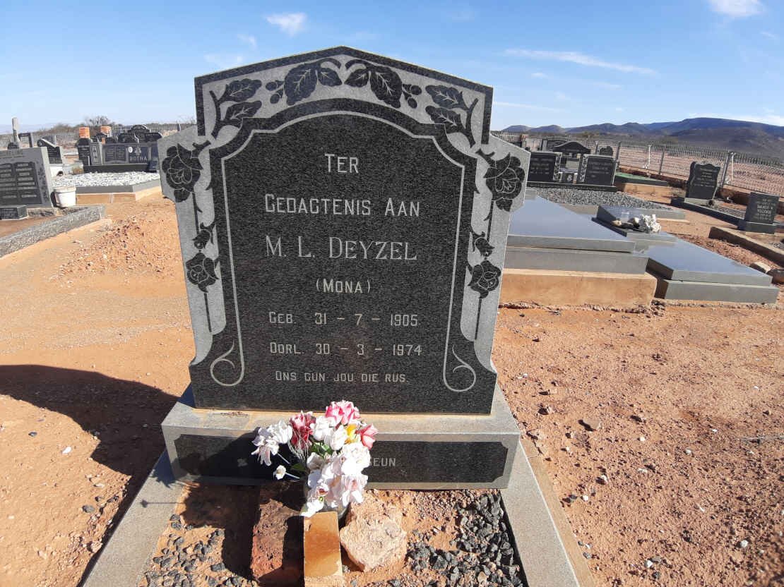 DEYZEL M.L. 1905-1974