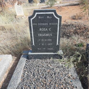 ERASMUS Rosa C. 1881-1977
