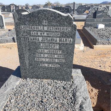 JOUBERT Anna Johanna Maria nee JOUBERT 1885-1960